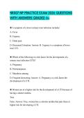 NR507-NP PRACTICE EXAM 2026 QUESTIONS WITH ANSWERS GRADED A&plus;