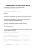CMI 3358 EXAM 1 DR&period; EKO QUESTIONS AND ANSWERS