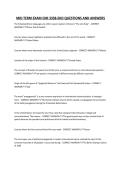 MID TERM EXAM CMI 3358-EKO QUESTIONS AND ANSWERS&period;