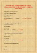 ICC GENERAL REQUIREMENTS PRACTICE  EXAM QUESTIONS WITH COMPLETE VERIFIED  SOLUTIONS