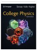 TESTBANK FOR College Physics 12th Edition Serway INSTANT DOWNLOAD TESTBANK