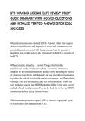 NYS WAXING LICENSE ELITE REVIEW STUDY GUIDE SUMMARY WITH SOLVED QUESTIONS AND DETAILED VERIFIED ANSWERS FOR 2026 SUCCESS