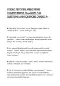 NYSDEC PESTICIDE APPLICATORS COMPREHENSIVE EXAM 2026 FULL QUES