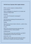 NUR 614 Exam 3 Questions With Complete Solutions