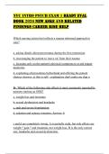 YU INTRO PSYCH EXAM 1 READY EVAL BOOK 2026 NEW ASKS AND RELATED FINDINGS CAREER RISE HELP