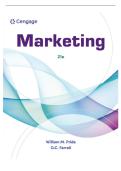 TESTBANK FOR Marketing 21st Edition Pride INSTANT DOWNLOAD TESTBANK