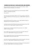 HONDROS NUR 200 QUIZ 2 EXAM QUESTIONS AND ANSWERS
