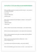 ServiceNow CSA Exam with accurate detailed solutions