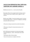 OACIQ EXAM PREPARATION FINAL PAPER 2026 QUESTIONS WITH ANSWERS GRADED A