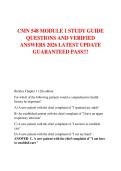 CMN 548 MODULE 1 STUDY GUIDE  QUESTIONS AND VERIFIED  ANSWERS 2026 LATEST UPDATE  GUARANTEED PASS&excl;&excl;&excl;