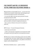OB CONCEPT MAP REV 3-19 ERICKSON&rsquo;S ACTUAL PAPER 2026 SOLUTIONS GRADED A&plus;