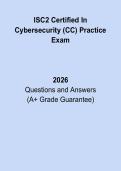 ISC2 Certified in Cybersecurity &lpar;CC&rpar; Practice Exam Questions &ndash; Mock Test & Exam Prep 2026
