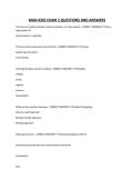 MAN 4301 EXAM 2 QUESTIONS AND ANSWERS