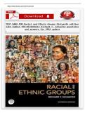  TEST BANK FOR Racial & Ethnic Groups Study Guide &vert; Schaefer 16th Ed Chapters 1&ndash;17 &vert; Key Concepts & Practice