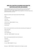 NRSE 2221 CHAPTER 25 &lpar;HYGIENE&rpar; DAVIS PRACTICE QUESTIONS QUESTIONS AND ANSWERS