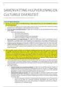 Hulpverlening en culturele diversiteit