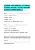 TEST BANK FOR INTERMEDIATE ACCOUNTING 16TH EDITION EXAM Q&A 2026 STUDY GUIDE SOLVED QUESTIONS GRADED A&plus;