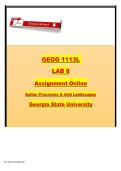 Georgia State University &ndash; 2026&sol;2027 &ndash; Weather Systems & Atmospheric Processes Lab Assignment
