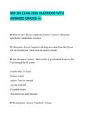 NUR 210 EXAM 2026 QUESTIONS WITH ANSWERS GRADED A&plus;