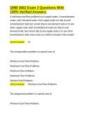 QMB 3602 Exam 3 Questions With 100- Verified Answers&period;docx
