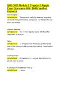 QMB 3602 Module 6 Chapter 2 Jaggia Exam Questions With 100- Verified Answers&period;docx