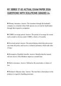 NY SERIES 17-52 ACTUAL EXAM PAPER 2026 QUESTIONS WITH SOLUTIONS GRADED A&plus;