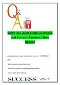 EDKP 485 Exam 2026 &ndash; 180 Questions with Correct Answers &vert; CPET&comma; VO2&comma; COPD&comma; Ventilation & Pulmonary Rehabilitation