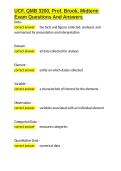 UCF&comma; QMB 3200&comma; Prof&period; Brook&comma; Midterm Exam Questions And Answers&period;docx