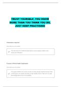 FSCJ NUR 1023 FINAL EXAM QUESTIONS WITH CORRECT ANSWERS