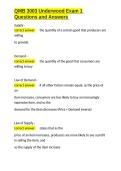 QMB 3003 Underwood Exam 1 Questions and Answers&period;docx