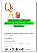EXSC305 Chapter 5 Exam 2026 &ndash; 95 Questions with Correct Answers &vert; Shoulder&comma; Elbow & Wrist Joint Anatomy