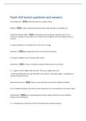 Psych 310 Exam1 questions and answers 