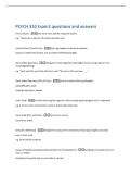 PSYCH 310 Exam2 questions and answers 