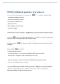 PSYCH 310 Exam2 questions and answers 