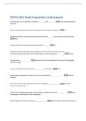 PSYCH 310 Exam3 questions and answers 