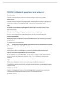 PSYCH 310 Exam3 questions and answers 