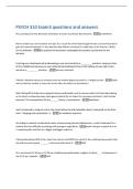 PSYCH 310 Exam3 questions and answers 