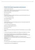PSYCH 310 Exam3 questions and answers 