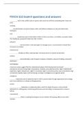 PSYCH 310 Exam4 questions and answers 