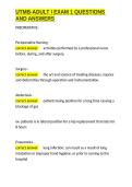 UTMB-ADULT I EXAM 1 QUESTIONS AND ANSWERS&period;docx