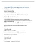 PSYCH 310 FINAL Exam questions and answers 