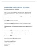 PSYCH 310UTK Exam3 questions and answers