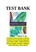 Test Bank for Pharmacology&colon; A Patient-Centered Nursing Process Approach 11th Edition &ndash; Yeager&comma; DiMaggio&comma; McCuistion & Winton &vert; ISBN 9780323793155