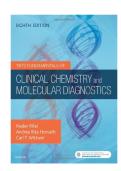 Test Bank For Tietz Fundamentals of Clinical Chemistry and Molecular Diagnostics&comma; 9th Edition Author&colon;Nader Rifai&comma;Ian Young&comma;Carl T&period;Wittwer&comma;Rosa Chiu&vert;&vert; 9780323935838&vert;&vert;All Chapters &lbrack;1-49&rsqb;&vert;&vert; LATEST VERSION