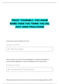 INSTRUMENT STAGE 3 EXAM QUESTIONS WITH CORRECT ANSWERS