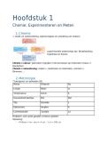 Samenvatting algemene chemie &lpar;H1 - H9&rpar; - GESLAAGD