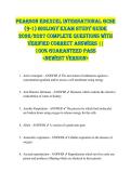 Pearson Edexcel International GCSE  &lpar;9-1&rpar; BIOLOGY EXAM STUDY GUIDE  2026&sol;2027 COMPLETE QUESTIONS WITH  VERIFIED CORRECT ANSWERS &vert;&vert;  100&percnt; GUARANTEED PASS  <NEWEST VERSION> 