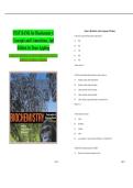 TEST BANK for Biochemistry&colon;  Concepts and Connections&comma; 2nd  Edition by Dean Appling