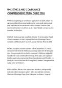 UHC ETHICS AND COMPLIANCE COMPREHENSIVE STUDY GUIDE 2026