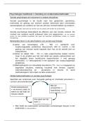 Samenvatting -  Psychologie &lpar;1000PSWPSY&rpar;